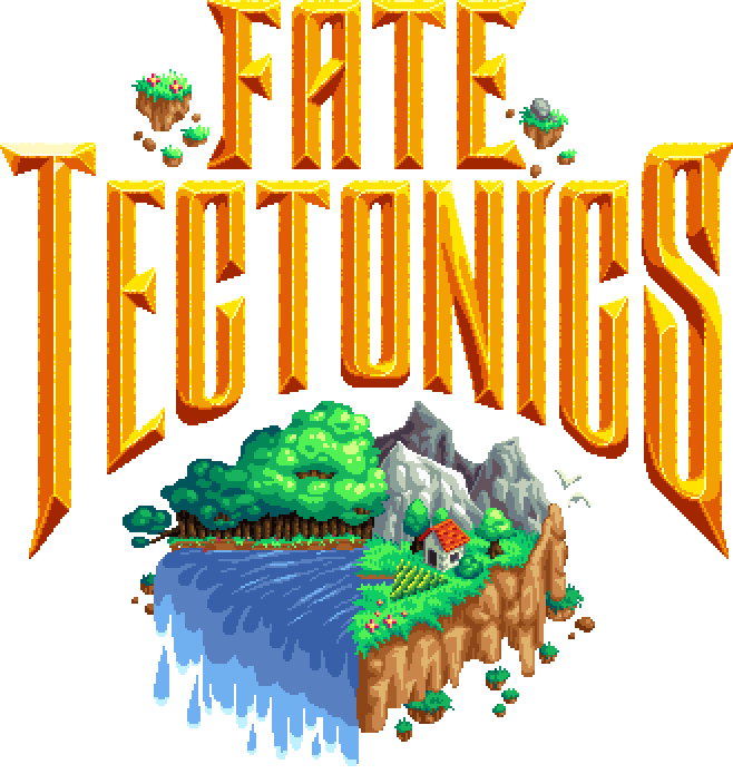 Title screen for Fate Tectonics